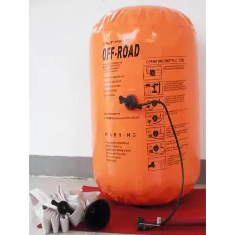 Vehicle Exhaust Inflatable Air Jack Car Lifting Repair  Exhaust HoseTools Set for Truck SUV Jeep