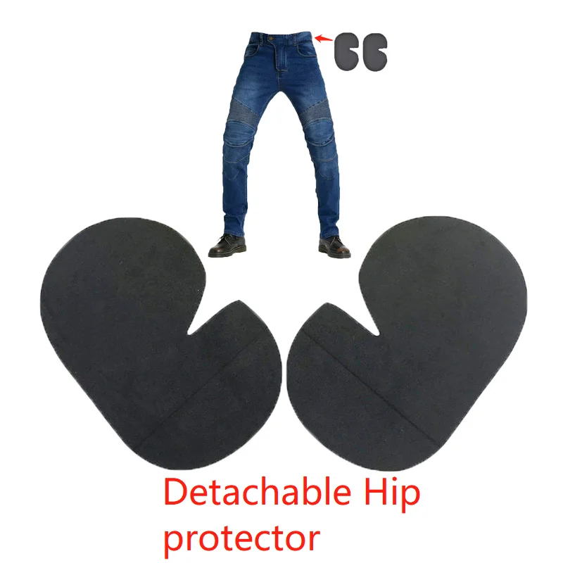 2023 Motorcycle Pants Jeans Riding Protective Equipment Detachable Hip protector Motorcycle crotch protection waist support Hip