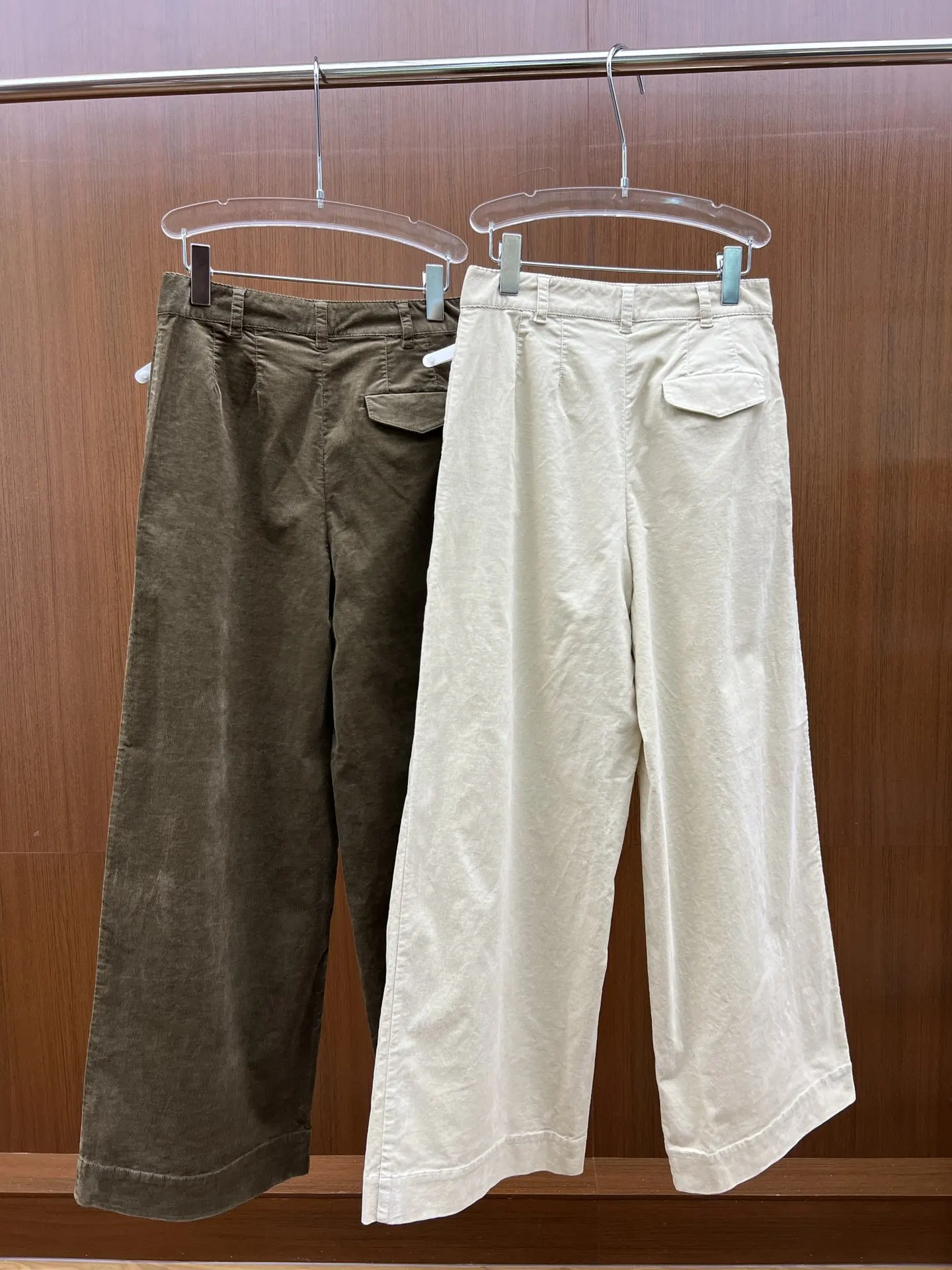 

Women's Fashion Slim Fit Corduroy Trousers