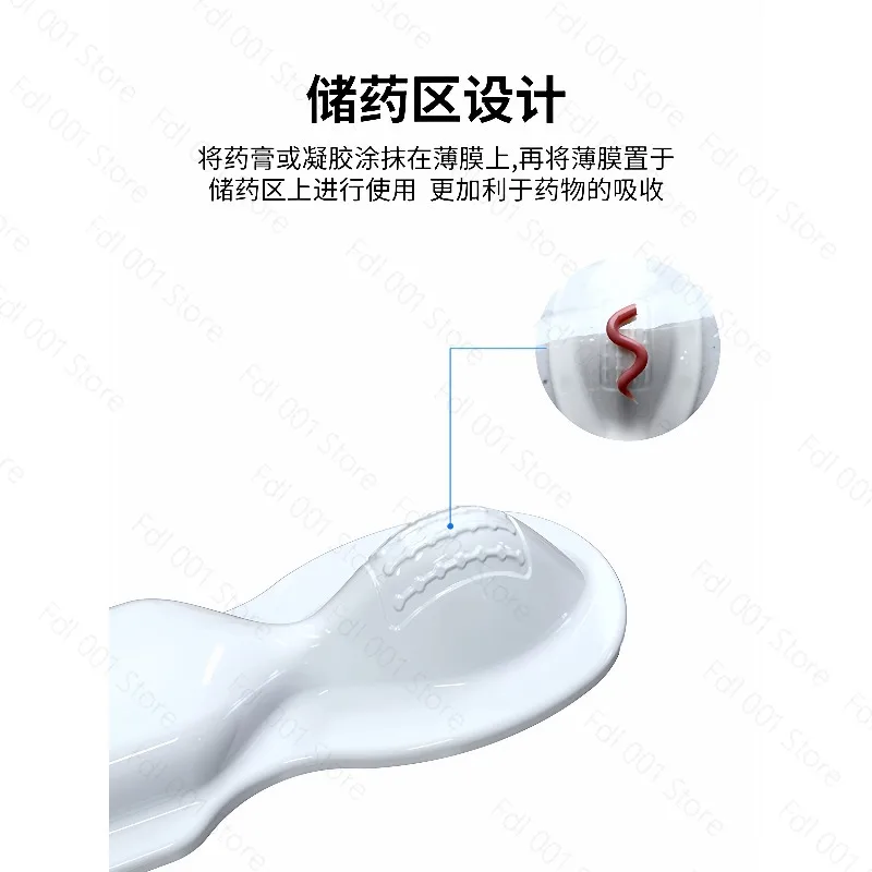 Multifunctional Hemorrhoid Massager Red Light Hot Compress Massage Relief Swelling Pain Mucosal Blockage