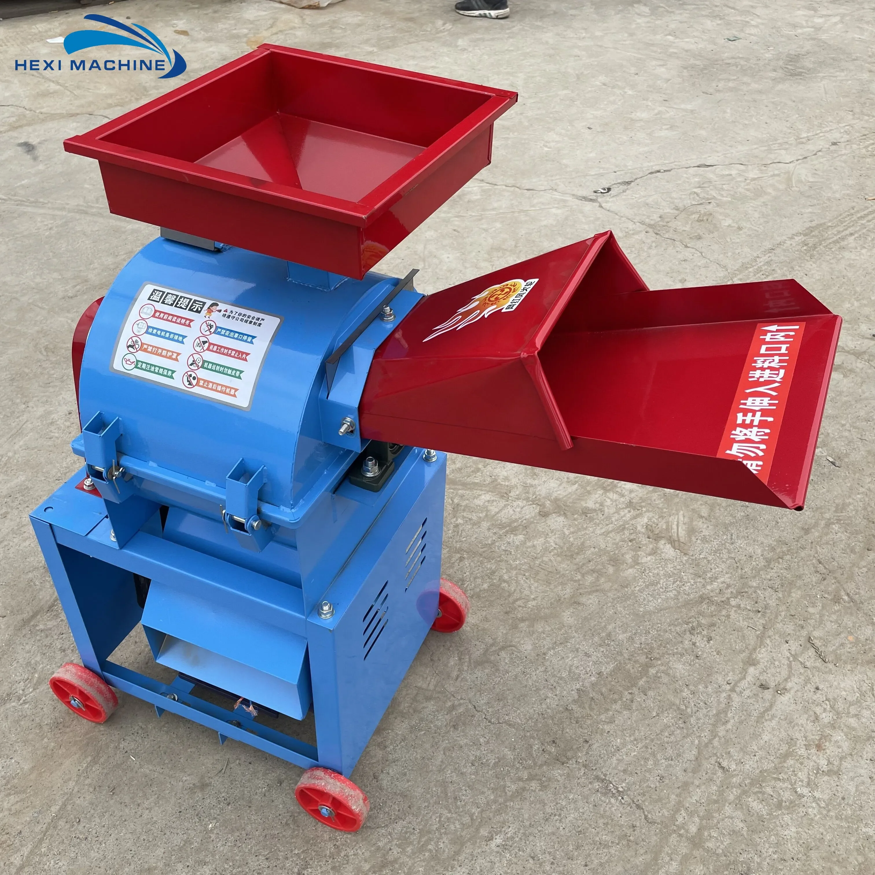 Multifunction Grass Chaff Cutter Rice Corn Grinder Grain Processing Machinery Corn Grinding Mill Grain Milling Engine