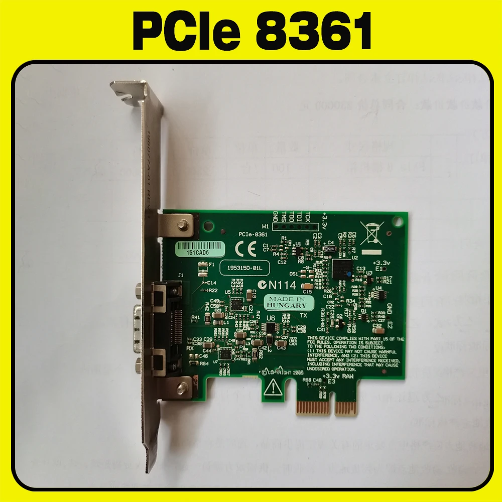 

PCIe 8361 Оригинальная карта драйвера шасси PXI 779504-01 PCIE 8361
