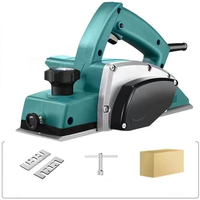 Portable Electric Wood Planer  Woodworking Power Tool Household Planing Machine for Home Furniture Woodworking Tool  EU Plug