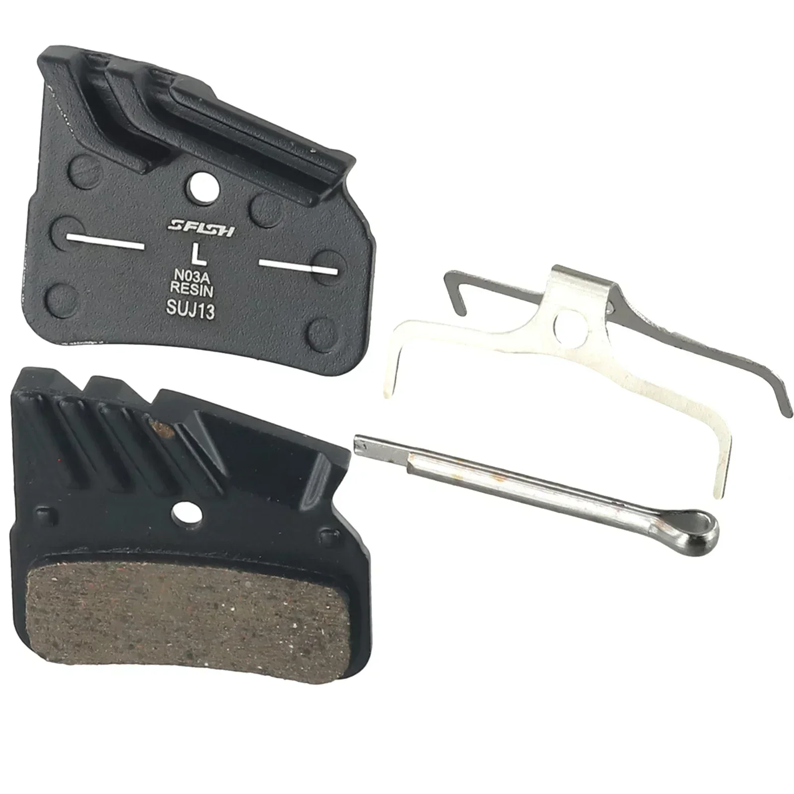 N03A Bicycle Bike Disc Brake Pads For-Shimano M9120/M8120/M7120 MTB Bike Cooling Disc Brake Comes With Semi-metallic Resin Brake