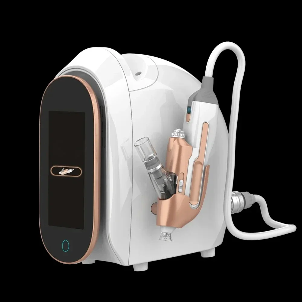 

Newest Facial Mesotherapy Device No Needle Skin Rejuvenation Whitening & Lifting Beauty Machine Oxygen Jet Peel Machine