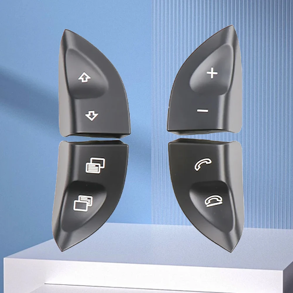 1 Pair Steering Wheel Control Button Switch Cover Multi-function Switch Buttons for S CL Class W220 W215 S500 S600