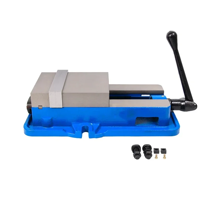 Fixed-angle bench vise, parallel jaw vise, heavy-duty 5-inch high-precision milling machine vise, CNC machine tool fixture