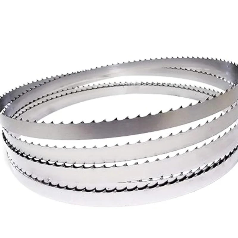 

Carbon Steel Meat and Bone Cutting Butcher Band Saw Blade for Machine Fast Cutting Frozen Meat Shop Bone Saw Blade