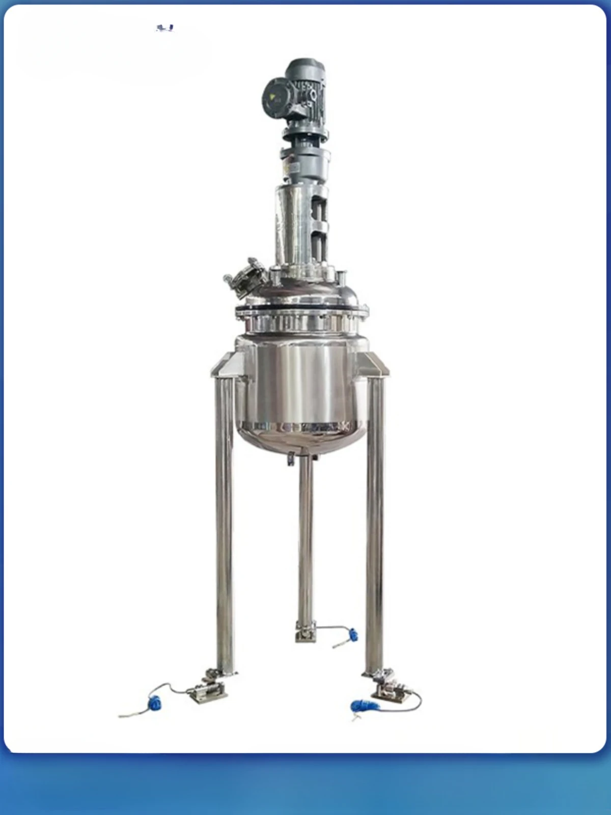 Daily Chemical Electric Heating Stirring Tank with Weighing Module Cosmetics Small Laboratory Emulsification Pot Deployment