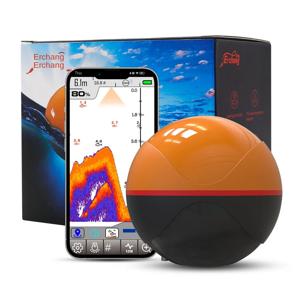 Новый двухчастотный умный Wi-F – обзор и цена Fish Finder Battery