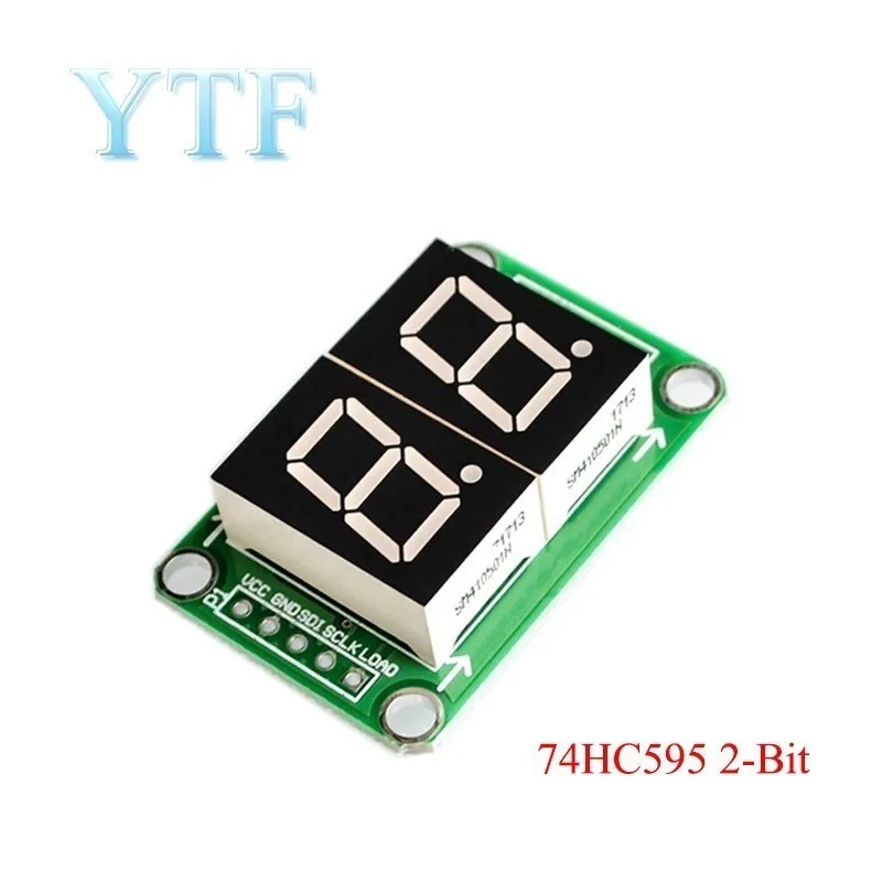 TM1637 4 Bits/TM1638/MAX7219 8 bit Digital LED Display Module 7 Segment 0.36Inch Clock RED Anode Tube Four Serial Driver