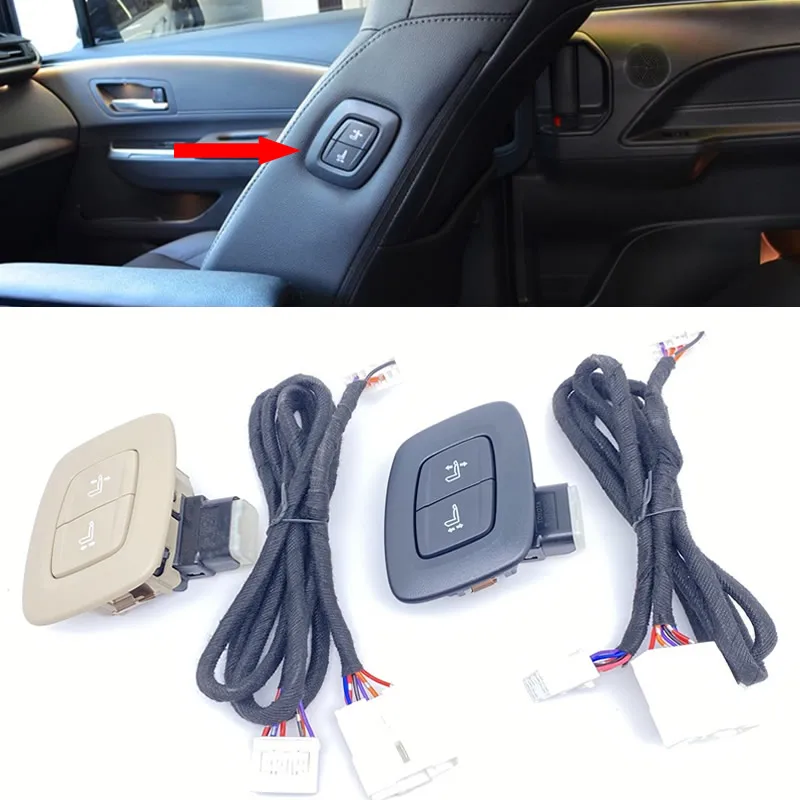 For Toyota Camry Corolla RAV4 Highlander Avalon Sienna 2018-2026 Seat Adjustment Switch Co-pilot Seat Electric Adjustment Button