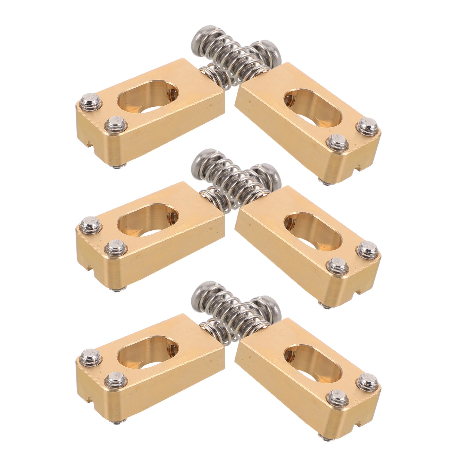 

Electric Guitar Bridge Saddle Precise Adjustable Replacement Part Guitar Bridge Saddle for Stable String Height and Tone Control