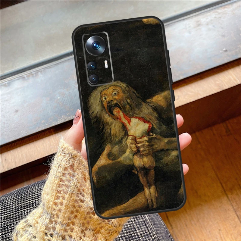 Spain Francisco Goya Art Case For Xiaomi 11T 12T Pro 11 12 13 Lite Cover For POCO X3 X4 X5 Pro M4 F3 F4 GT F5 C40