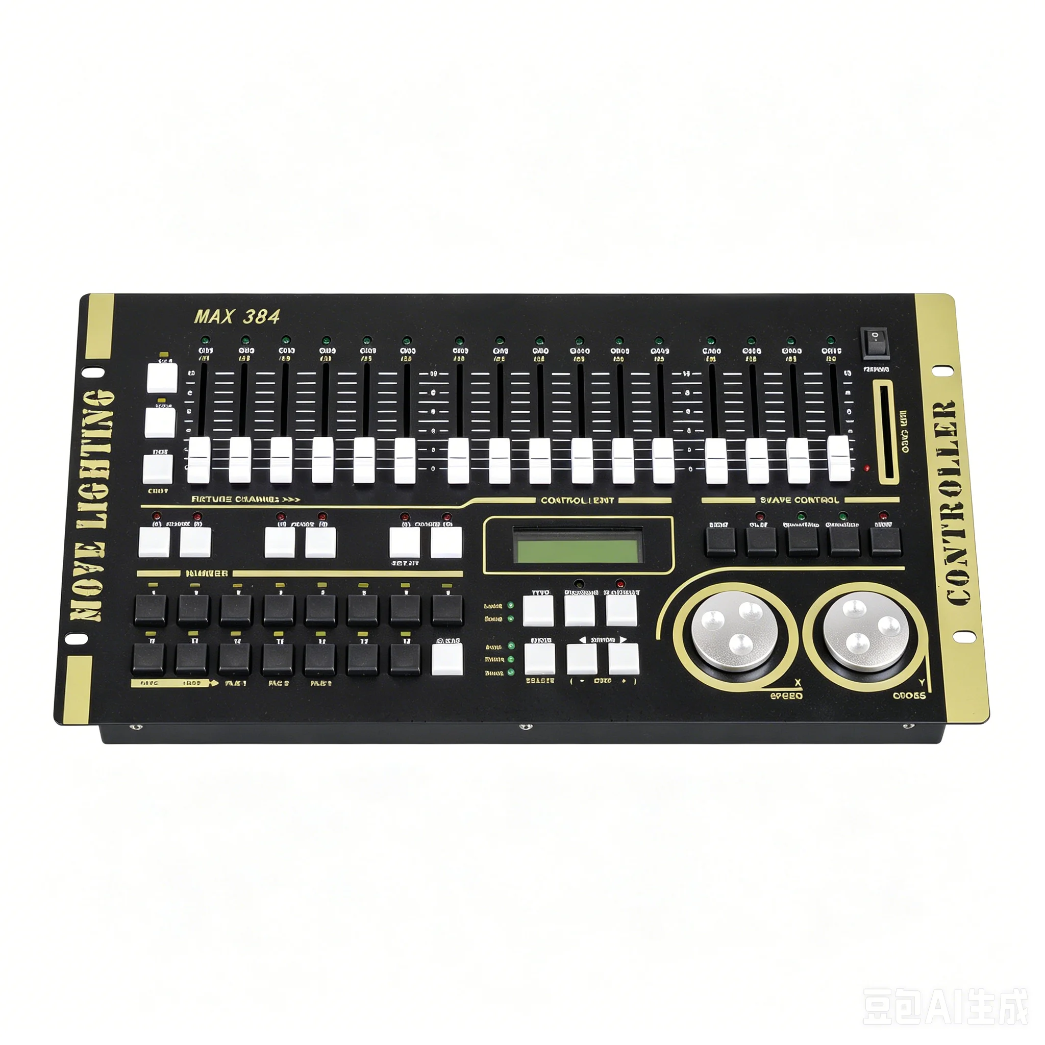 DMX384 Intelligent Light Controller 384 Channels DMX512 Console With Program Chase Effect For Disco Club Church Live Event Light
