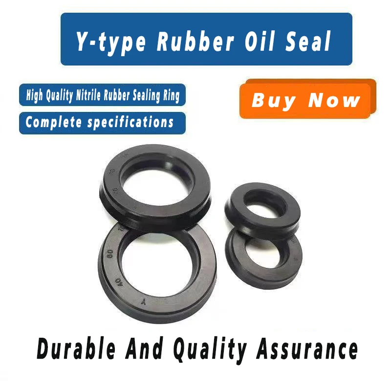 1PCS Y-type Rubber Seal Frameless Oil Seal Oil Resistant Wear-resistant And Anti-aging 77.5/80/85x102.5/105/100/110/115