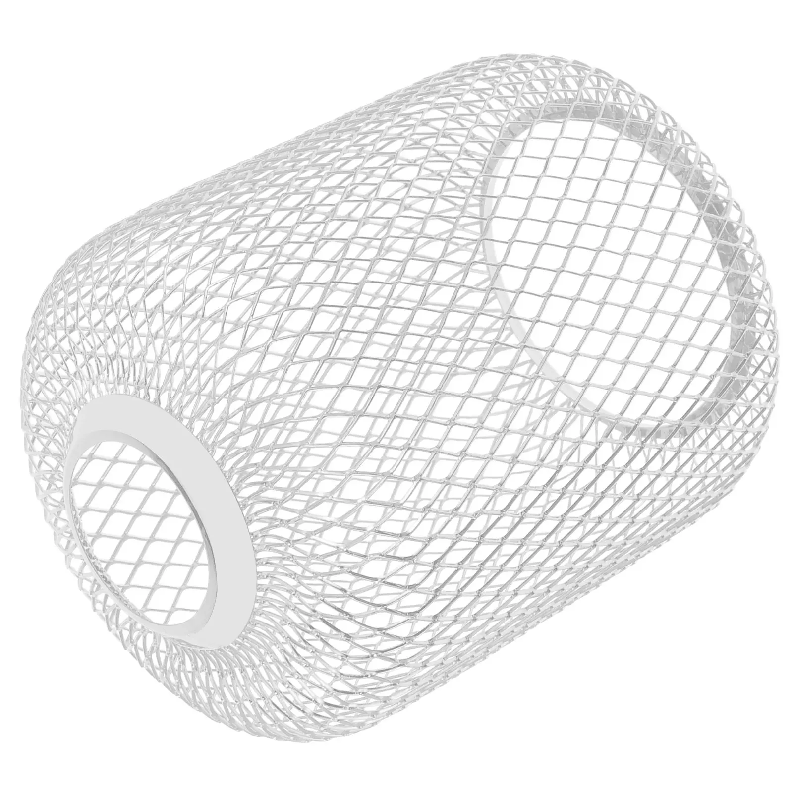 

Hollow Out Iron Wire Lampshade Unique Design Soft Light Emission Material Versatile Placement Modern Aesthetic