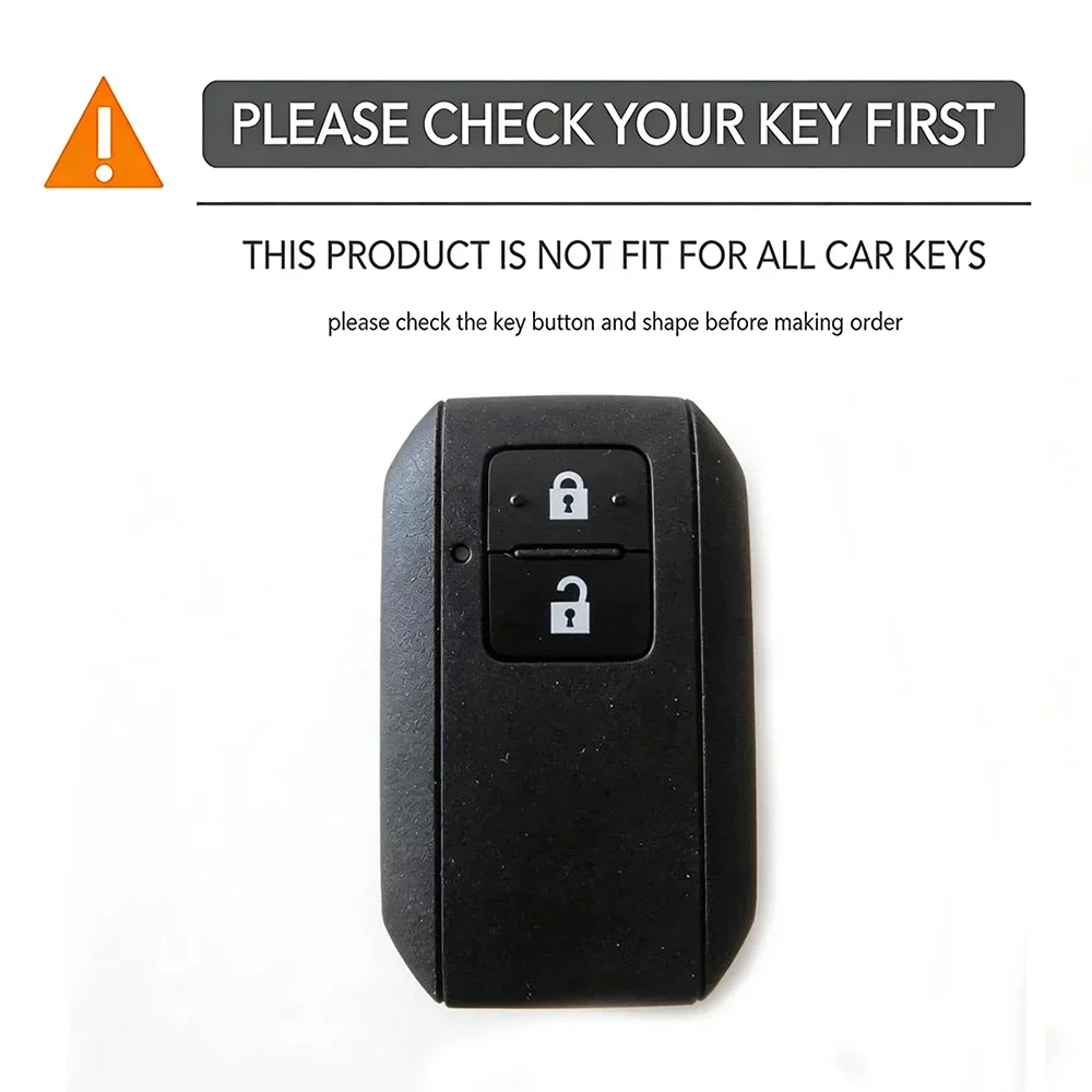 Silicone Key Case Cover For Suzuki Swift 2017 2018 Keyless Fob Shell Skin Keyring Key Chain Holder Protector - view 5