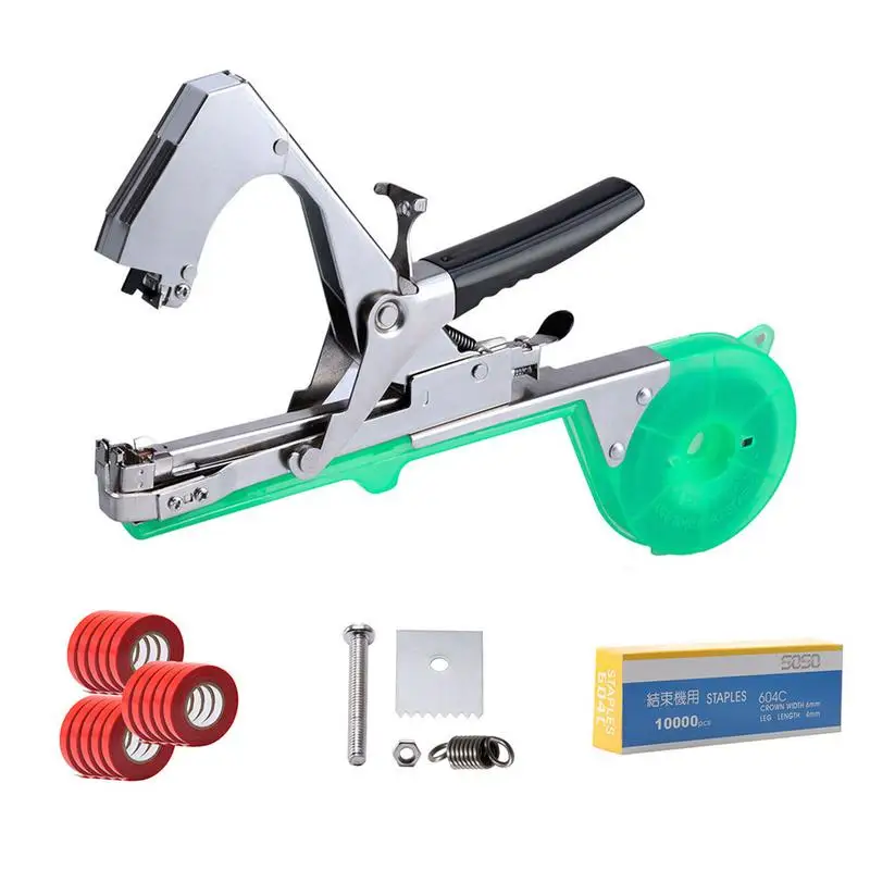 

Plant Tying Machine Tool Plant Vine Tying Machine Gardening Tapetool Plant Binding Machine With 15 Rolls Tapes S-taples And