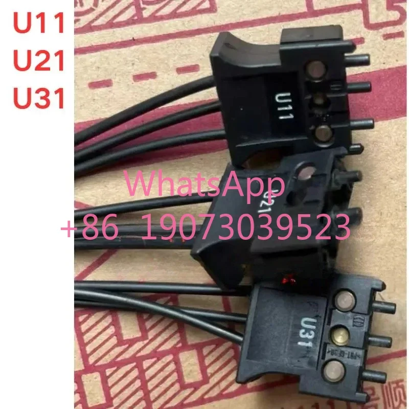 

Used U11 U21 U31 Fibre optic cable Fibre optic plugs in good working condition