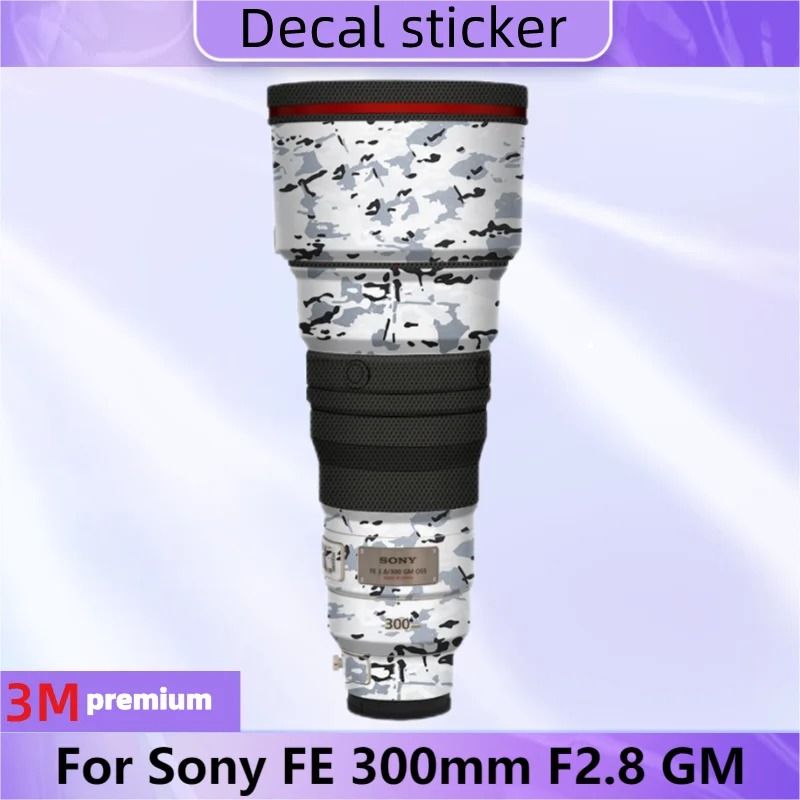 Op Maat Gemaakte Sticker Voor Sony Fe 300Mm F2.8 Gm Decal Skin Camera Lens Vinyl Wrap Film Beschermende Jas Fe300 300 2.8 F/2.8