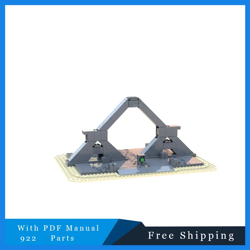 ตัวต่อโมเดลภาพยนตร์ชื่อดัง 922 ชิ้นส่วน รูปทรงเอเลี่ยน แบบประกอบเอง ของเล่นตัวต่อสร้างสรรค์ ของขวัญวันเกิด วันคริสต์มาส