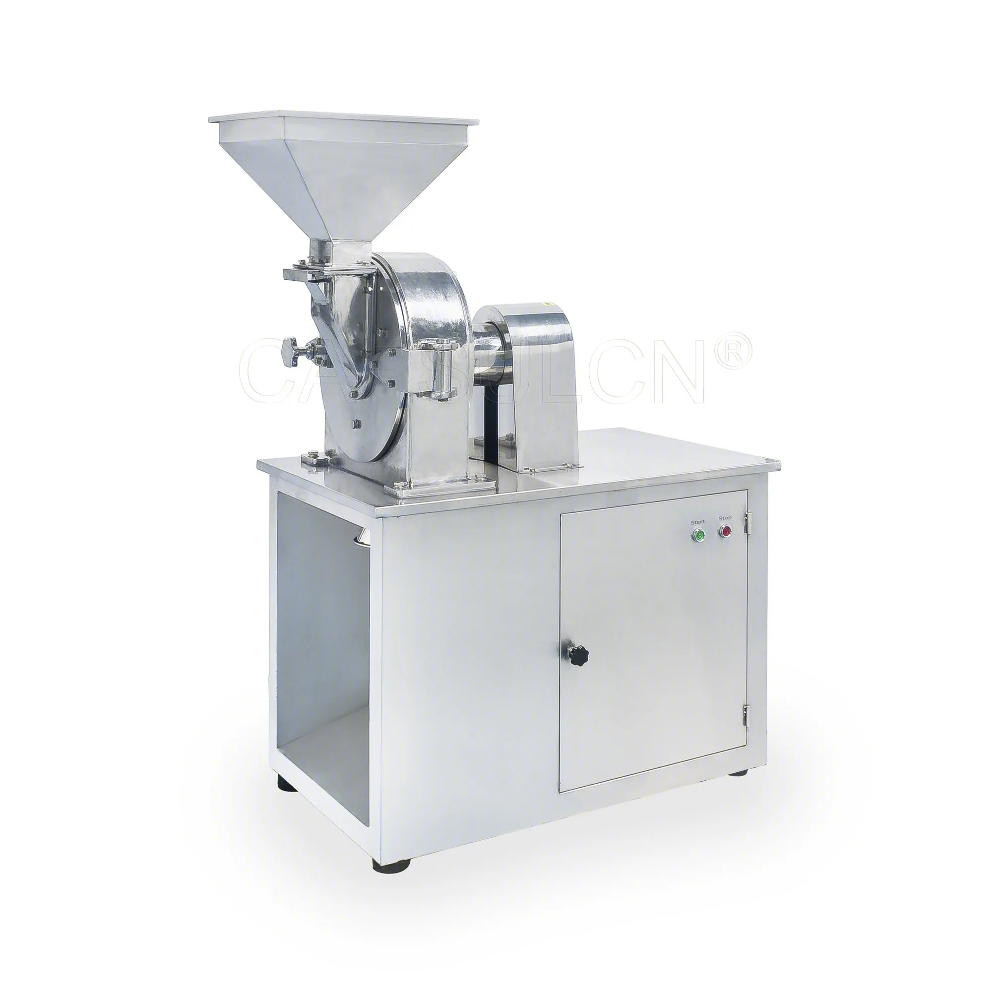 High Speed Pulverizer SF-130 Automatic Continuous Mill Herb Grinder With Dust Collector