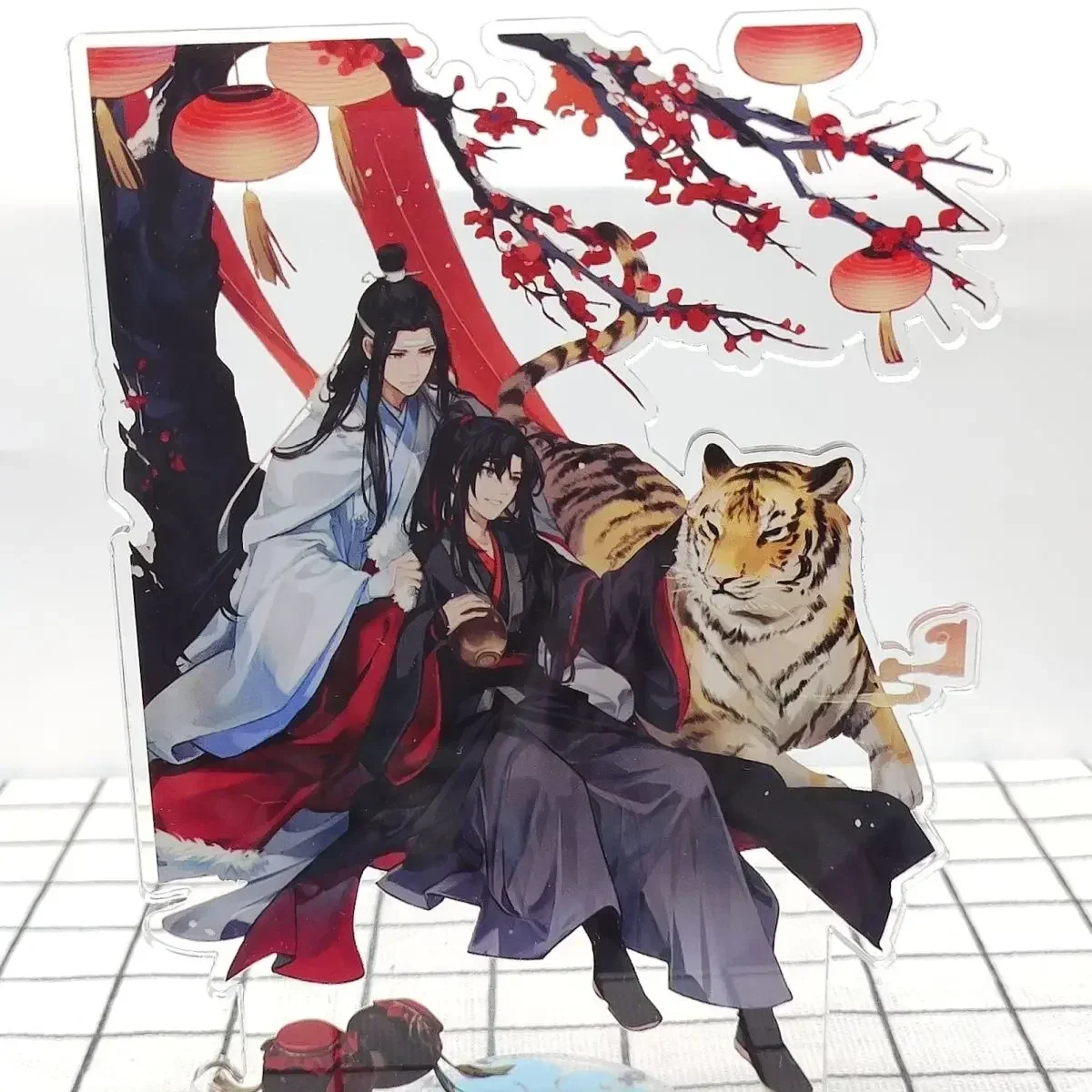 Anime Mo Dao Zu Shi Acrylic Standing Plate Action Figure Desktop Wei Wuxian Lan Wangji Wedding Decoration