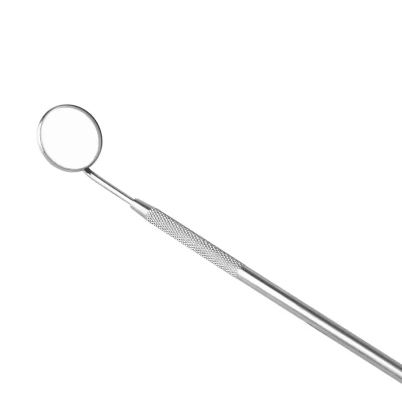 Unique Art Design Oral Care Healthy Tool for Teeth Cleaning Inspection Handle Mirror, Mini Dental Makeup Mirror