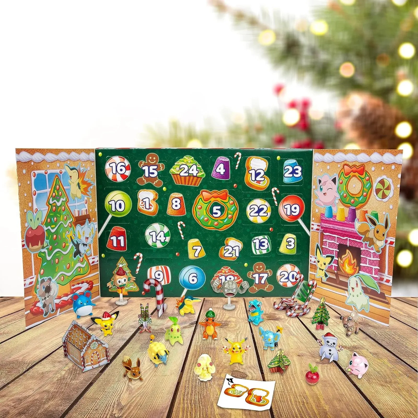 Halloween/Christmas Advent Calendar Contains 24 Gifts, Halloween/Christmas Cute Figures Doll Advent Calendar, Christmas Calendar