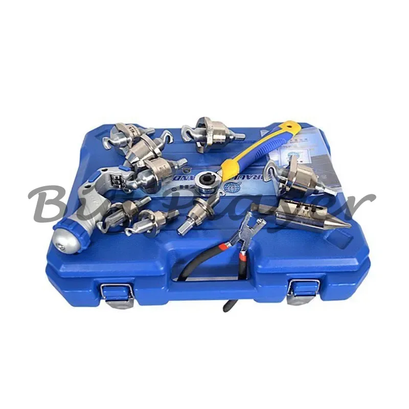 Copper Pipe T-Type Hole Puncher Reduces Welding Hard Copper Material Sturdy and Durable Refrigeration Tool