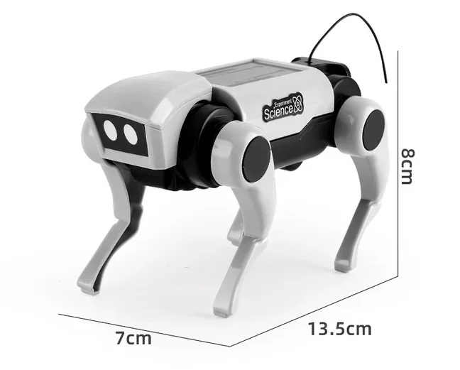 Robot électrique intelligent coule pour chien, jouet mécanique pour chien, cadeaux de bricolage pour garçons et filles, jouet télécommandé pour animal de compagnie