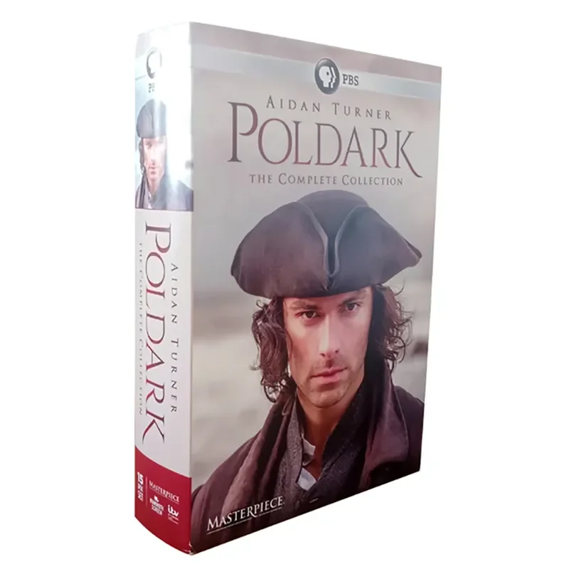 Poldark Season 1-5 Collection Poldark DVD 15-disc Original British Drama English Subtitles
