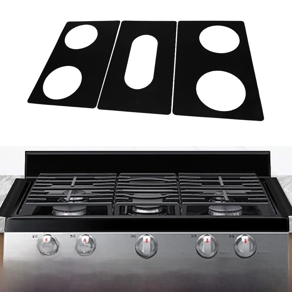 Reusable Silicone Gas Stove Protector Covers Non Heat Resistant Up to 315C for Gas Ranges and 230C for Electric