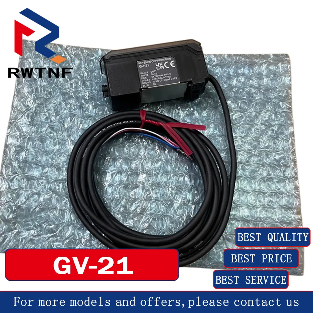 Brand New Genuine GV-21 KEYENCE laser sensor amplifier,Digital CMOS laser sensor amplifier
