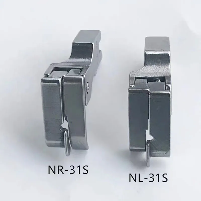 1PC NR-31S NL-31S cucitura destra/sinistra In piedino guida fossato per macchina a punto annodato industriale avvolgere accessori per cucire In vita