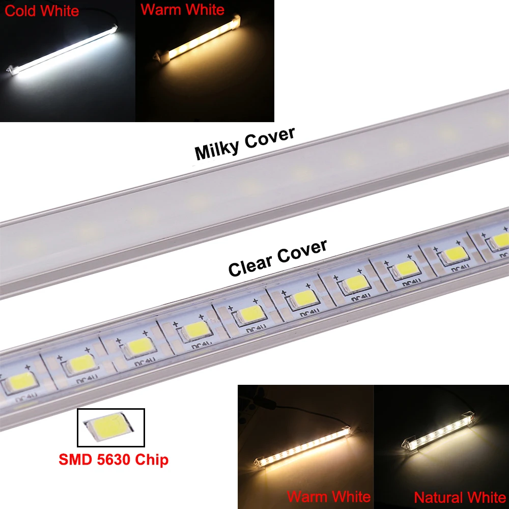 Listwa LED Light USB zasilana prądem stałym 5V świetlówka LED ciepłe/naturalne/zimne białe sztywne oświetlenie barowe pod szafką kuchnia oświetlenie