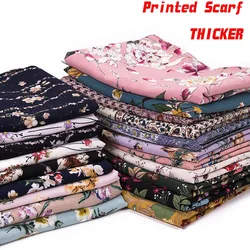 72*175CM Europe and The United States New Printed Seersucker Women's Headscarf Muslim Headscarf Scarf Turban Hijabs for Woman