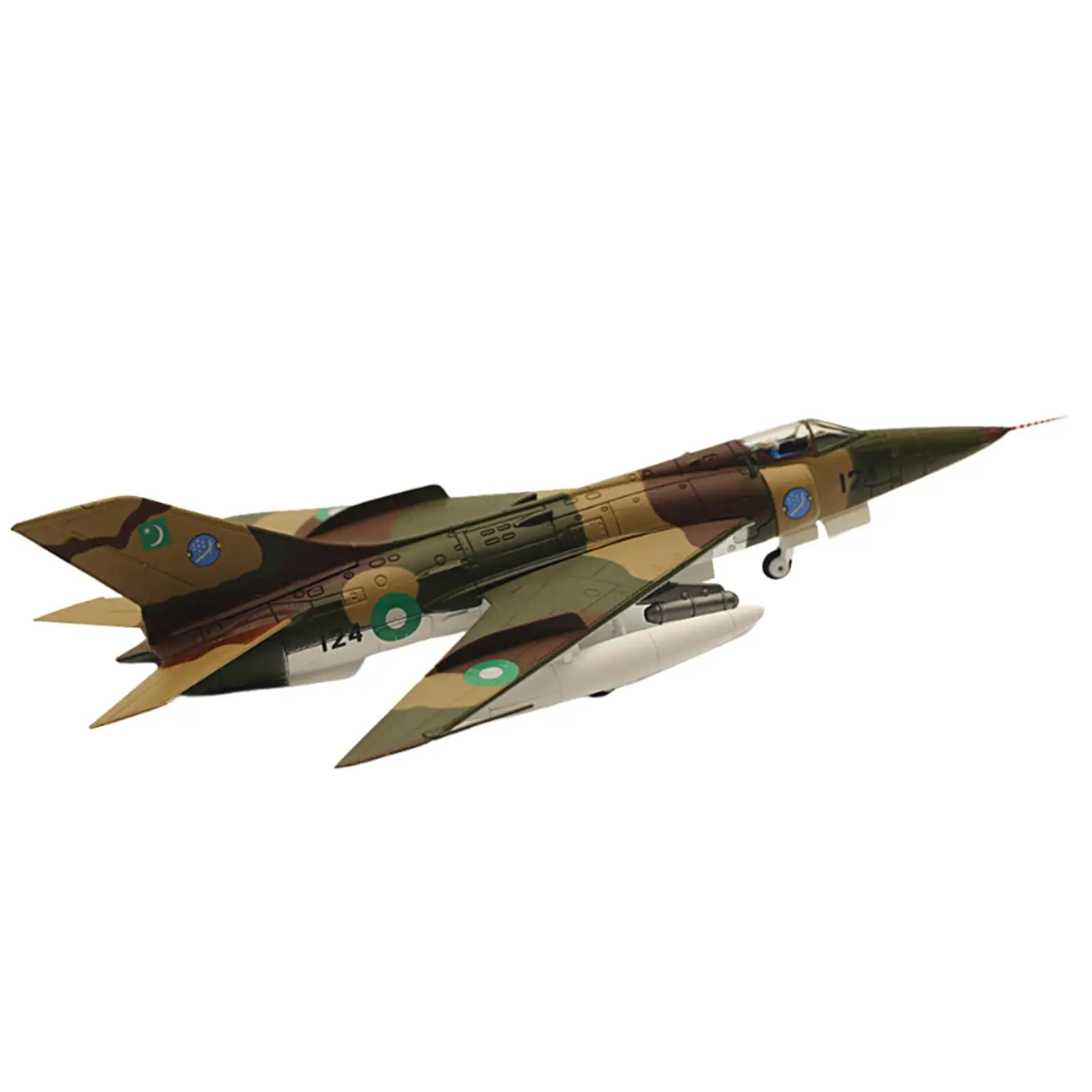 1/72 Scale Fighter Model Enthusiasts Collections Toy Simulated Airplane for Cafes Home Living Room Bookshelf Desktop Decoration