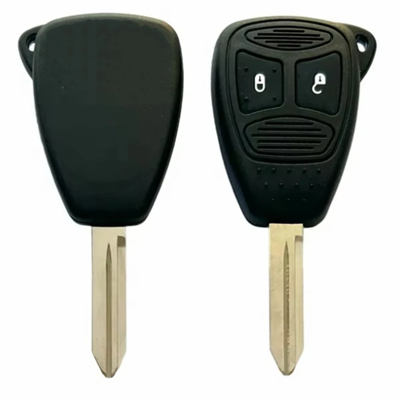 

XIEAILI OEM 10Pcs Replacement Key Case 2Button Remote Key Shell For Jeep Grand Cherokee For Chrysler For Dodge