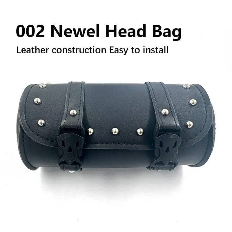 Motorcycle Fork Bag Waterproof Bike Barrel Bag Wear-Resistant Motorcycle Storage Pouch Bag For Wallets Gloves Locks Goggles