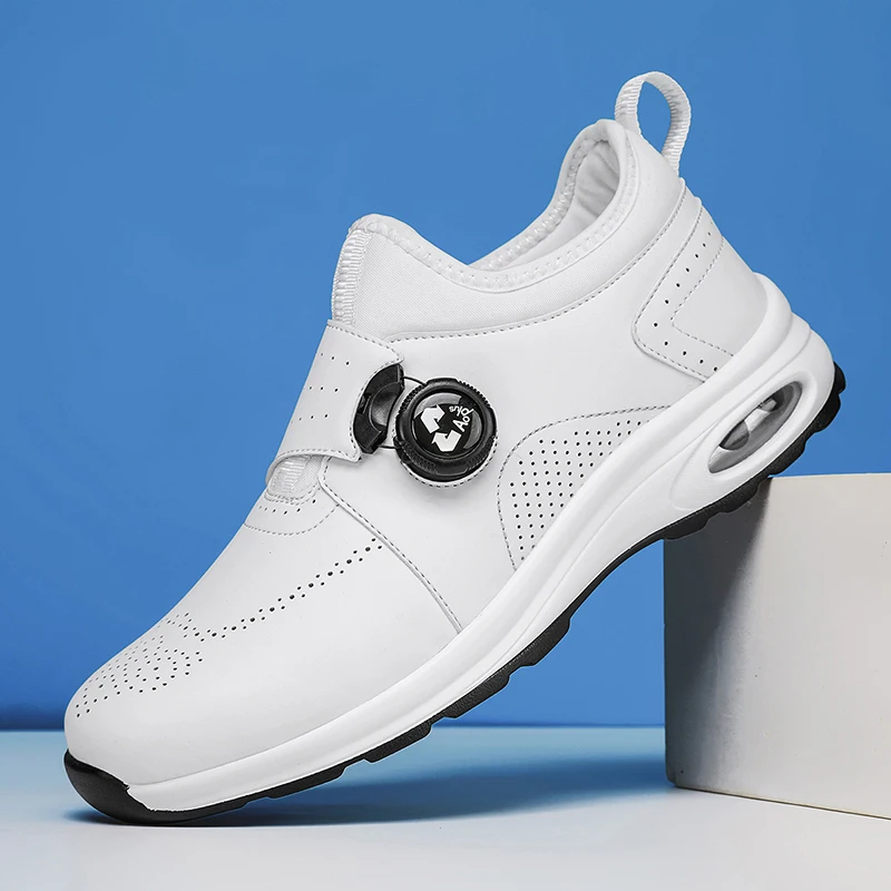 

Новая модная мужская повседневная спортивная обувь, удобная и дышащая повседневная обувь, уличная велосипедная обувь с воздушной подушкой, белый 9.