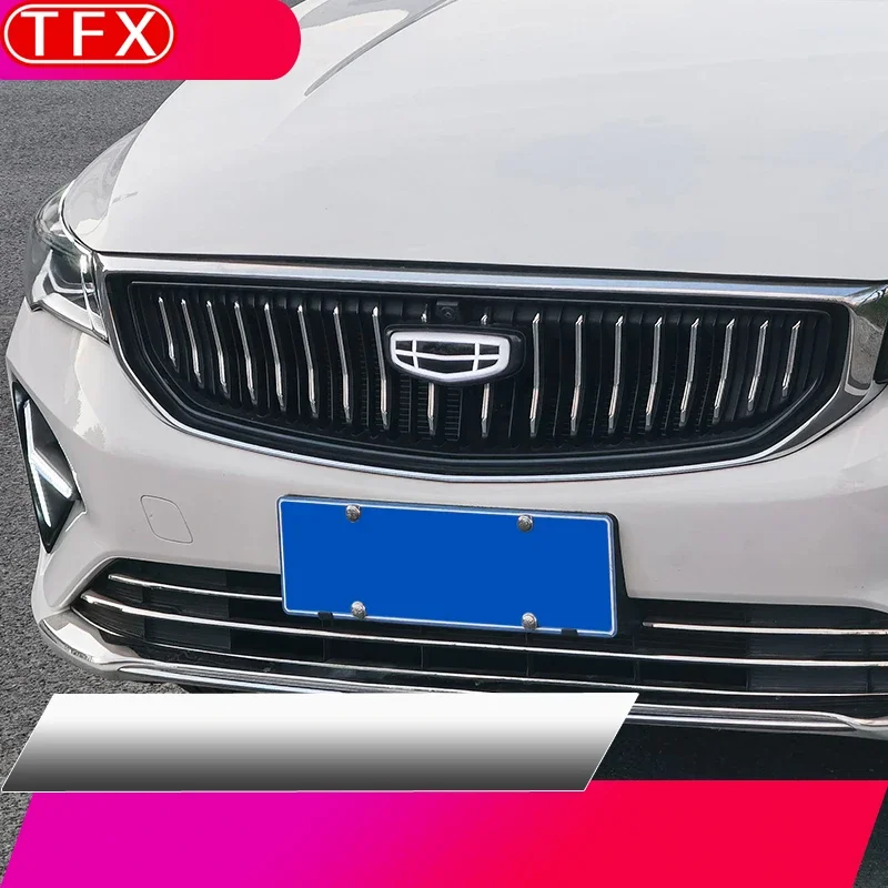 For Geely All-new Emgrand II 2023 2024 Car Illuminated Emblem Logo Cover Upgraded Exterior Decoration Stickers Auto Accessories