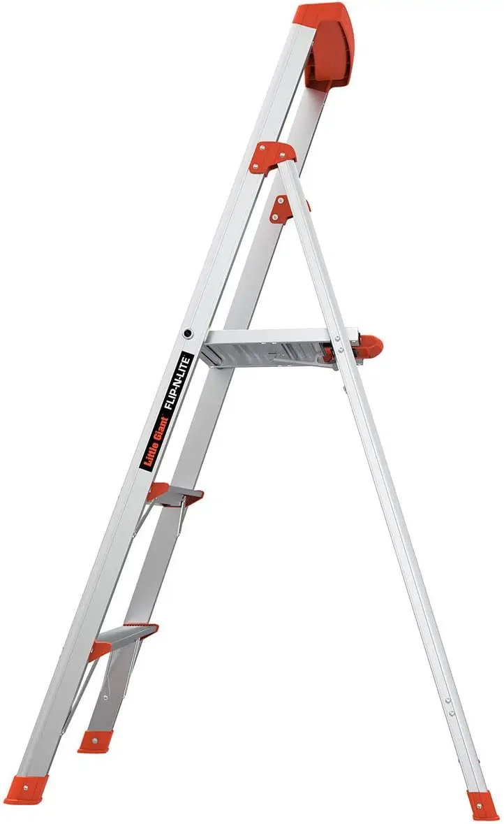 5-Foot, Stepladder, Aluminum, Type 1A, 300 lbs Rated