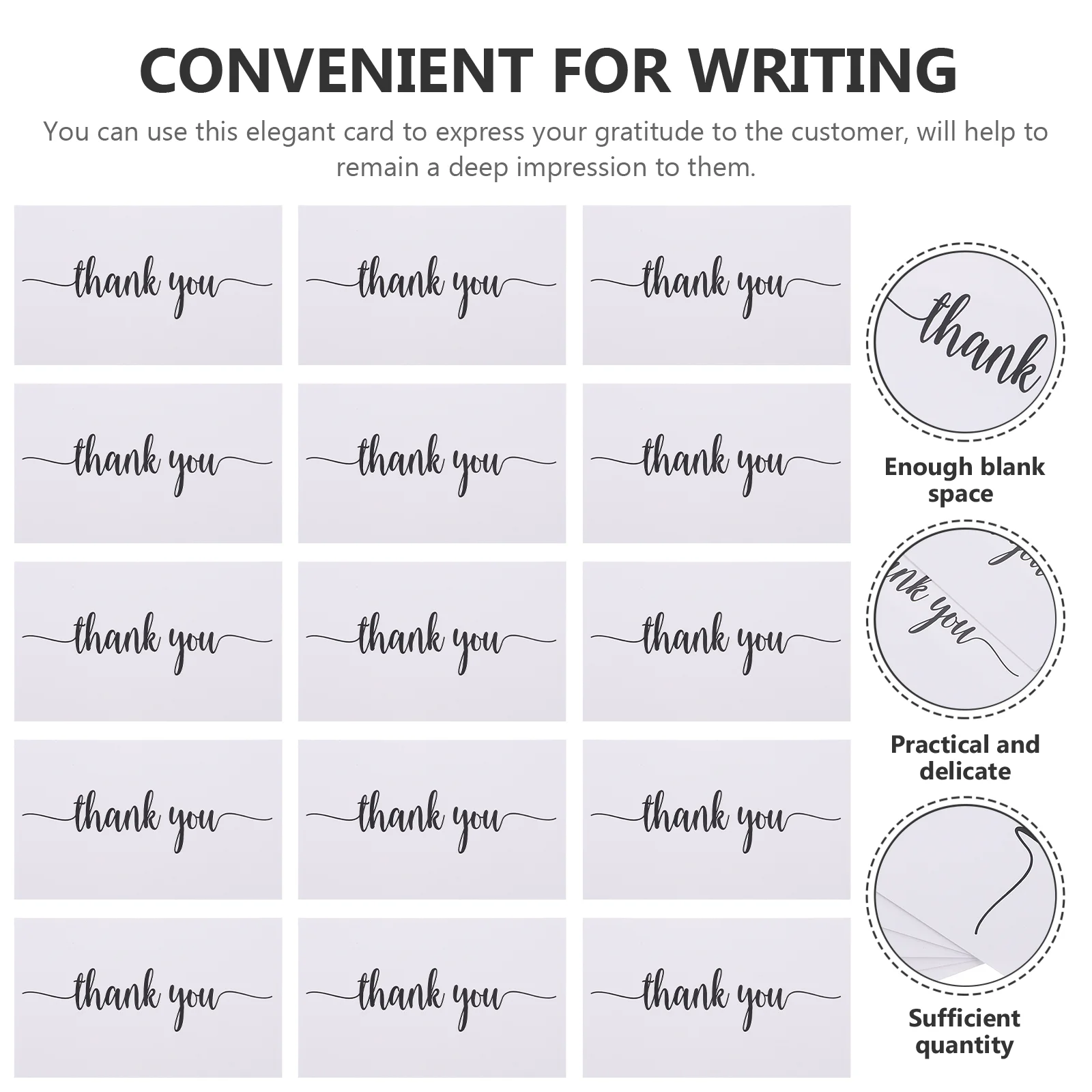 150 шт. открытка с благодарностью, подарочные карты, детские упаковочные аксессуары, аксессуары, бумага, пустая свадьба