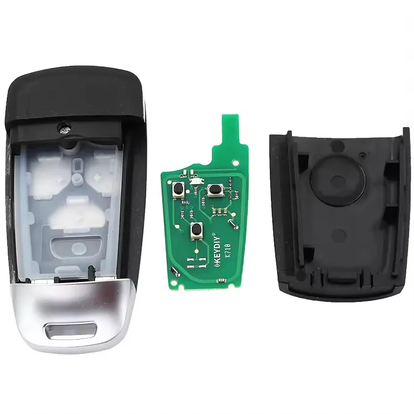 KEYECU Replacement New Upgraded Flip Remote Key Fob 433.92MHz 4D60 for Chevrolet Optra Lacetti SAKS-01TX