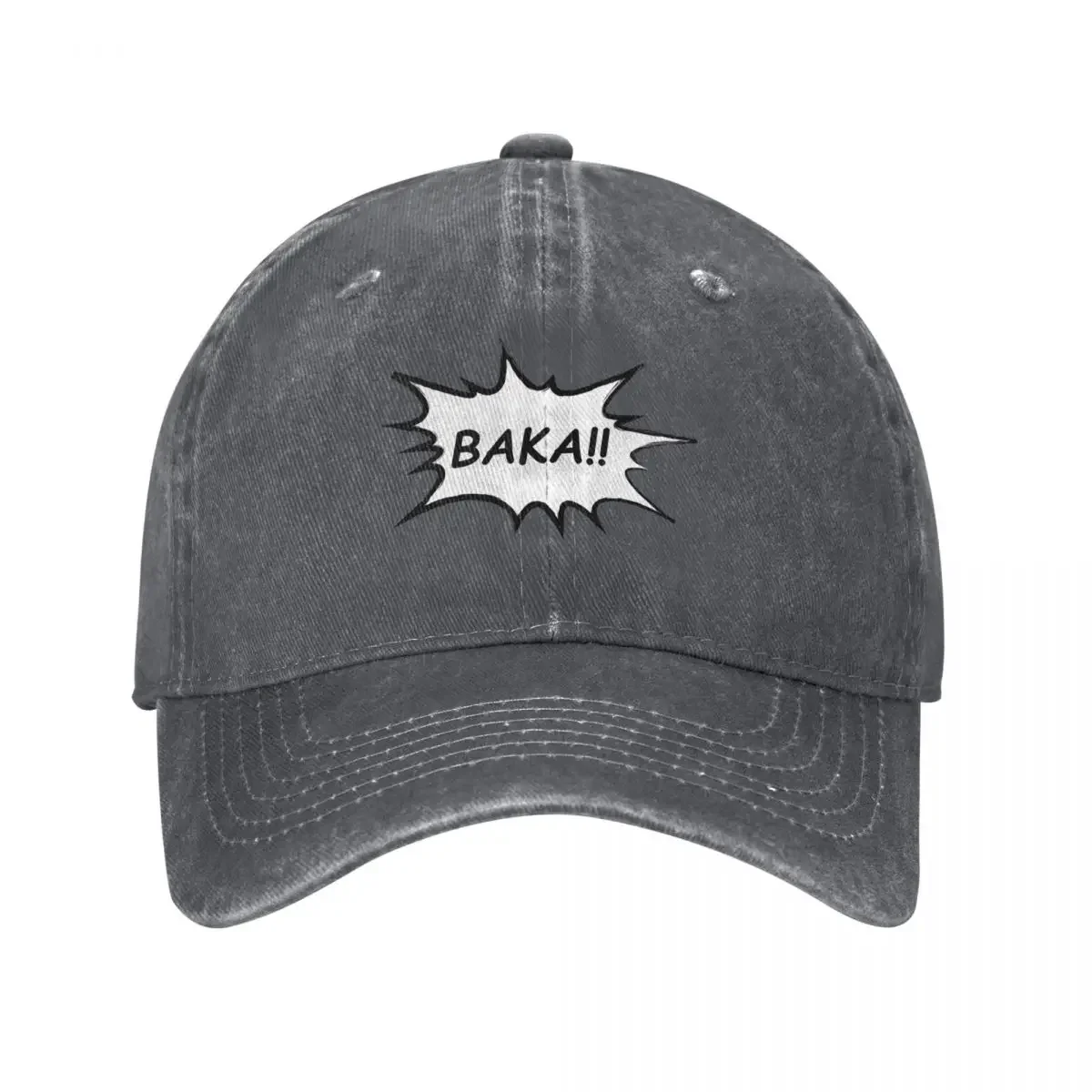 

Baka Manga Baseball Cap hats for men Anime Hat For Man Women's