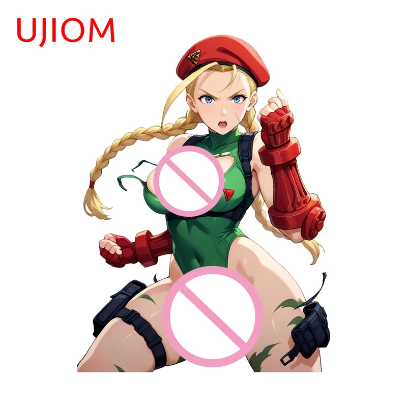 UJIOM Cammy White Sexy Waifu Wall Sticker Delicate Fashionable Eye Catching Ingenious Graphics Decal Suitable For Vinyl Material