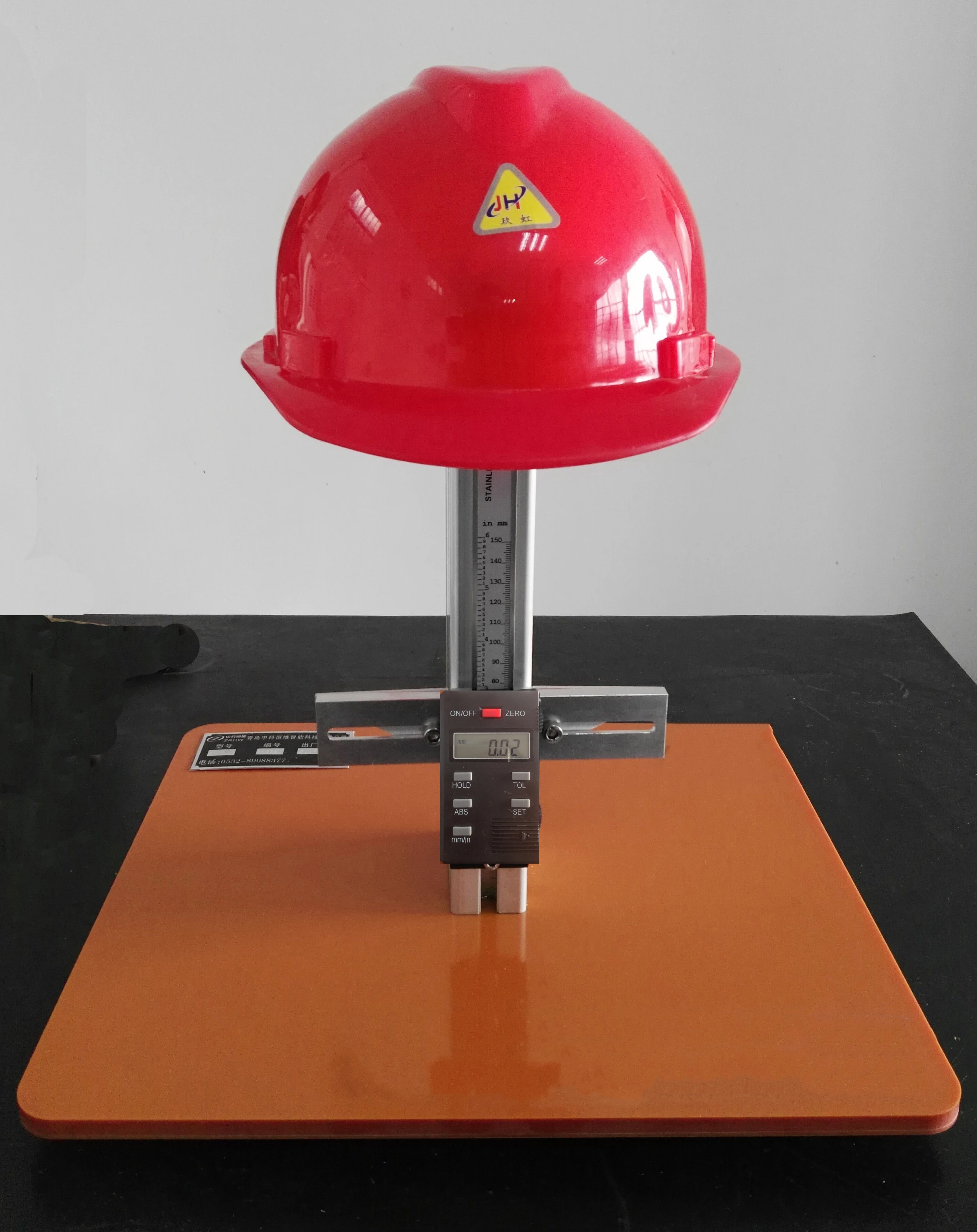 EN397 Safety Helmet Vertical Distance and Wearing Height Tester