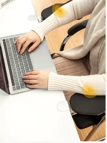 Computer Desk Arm Rest Pad Foldable Ergonomic Wrist Rest Support For Keyboard Armrest Extender Rotating Mouse Pad Holder Rack